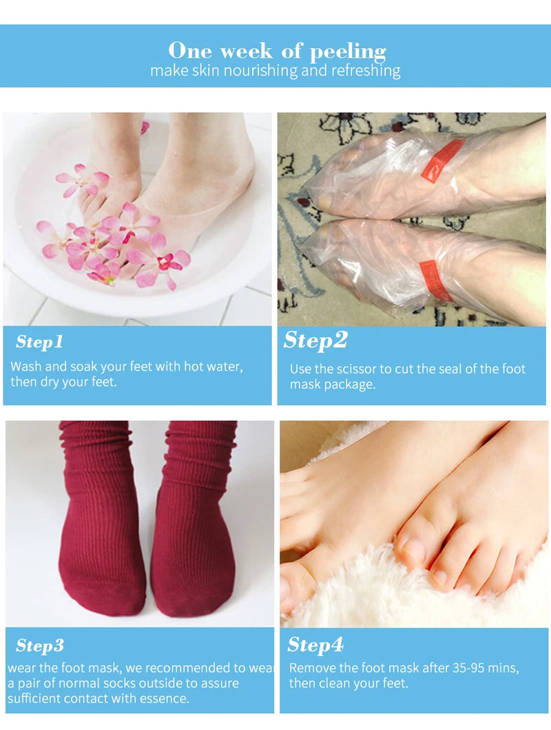 Foot Exfoliating Heels Mask