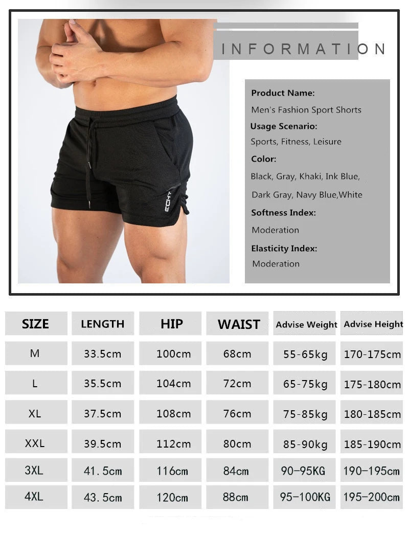 Men's Gym Shorts Training Short