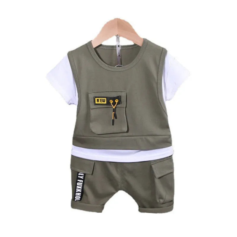 Children Toddler Sports Clothing Set