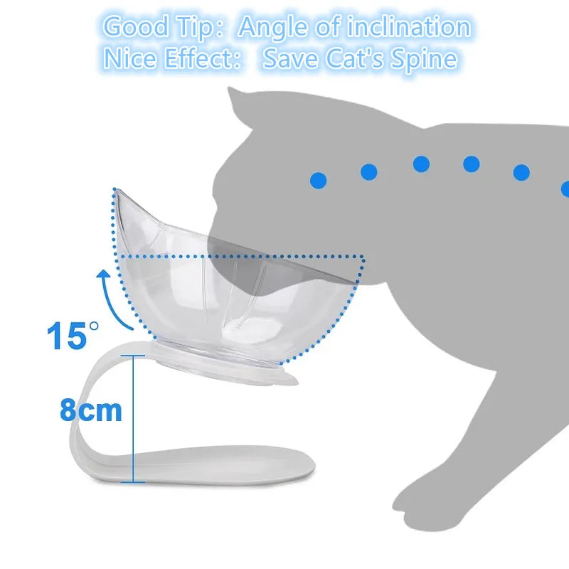 Cat Non-Slip Double Food Bowl