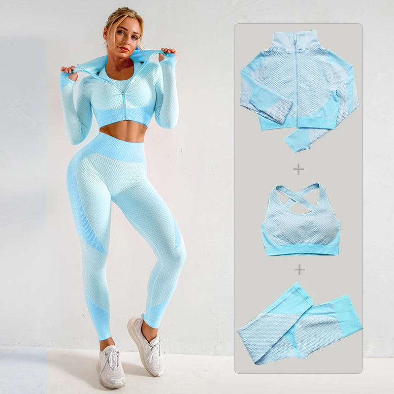 Women Yoga Gym Clothing Set