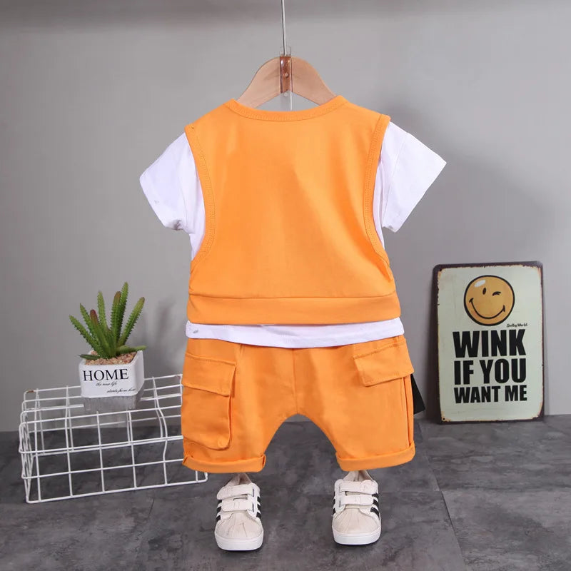 Children Toddler Sports Clothing Set