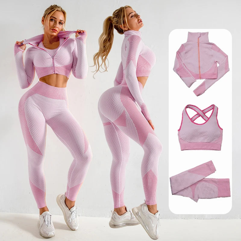 Women Yoga Gym Clothing Set