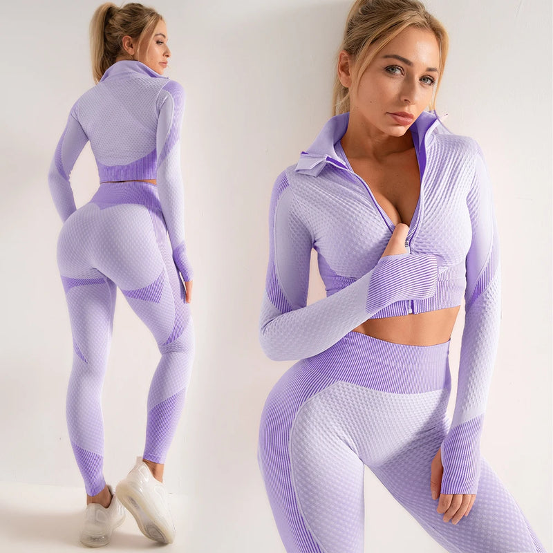 Women Yoga Gym Clothing Set