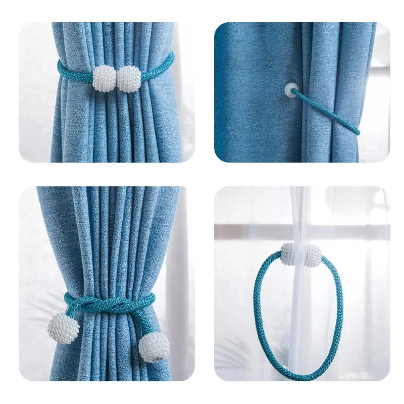 Magnetic Pearl Curtain Clip