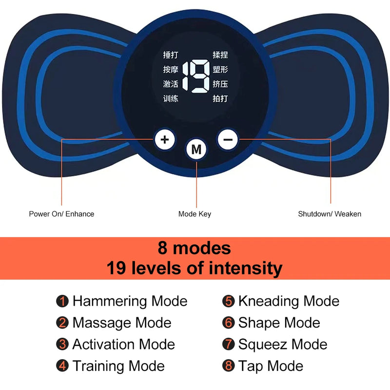 EMS Neck Pain Relief Massager