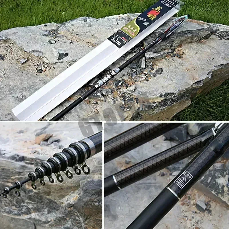 Telescopic Spinning Fishing Rod