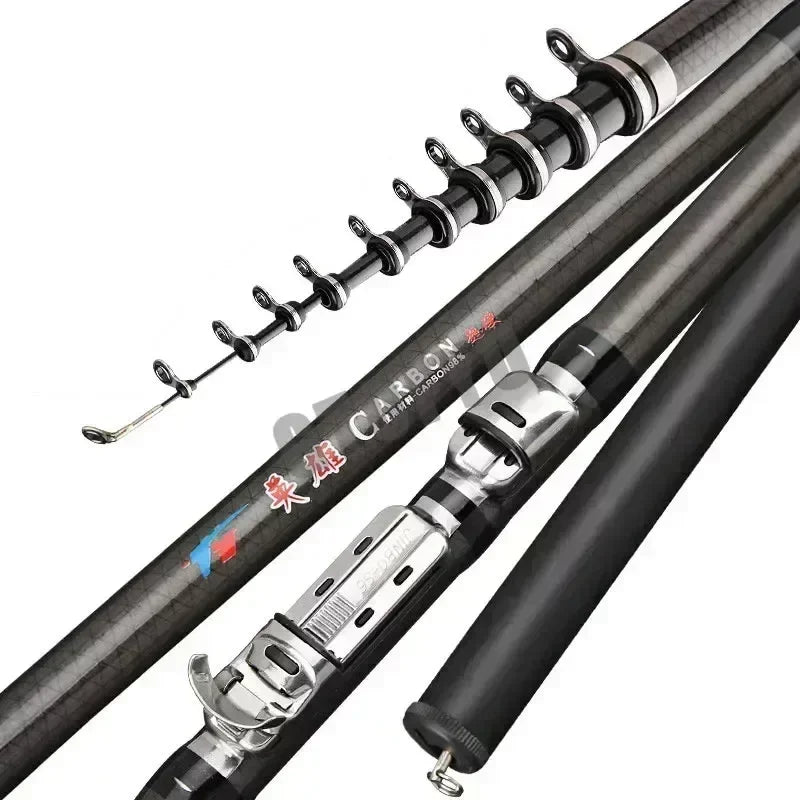 Telescopic Spinning Fishing Rod