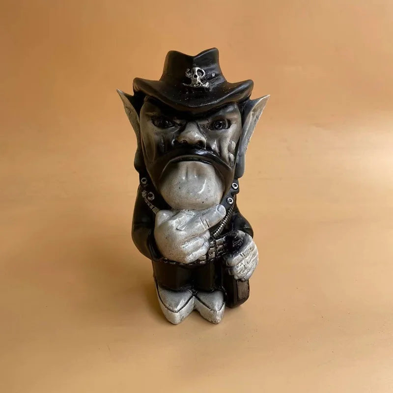 Garden Lemmy Rock Icon Statue