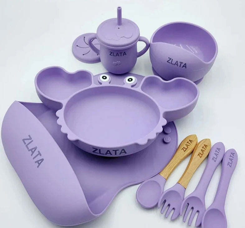 Baby Bowl Plate Feeding Set