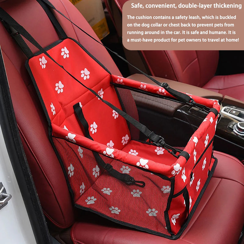 Pet Waterproof Car Seat Basket