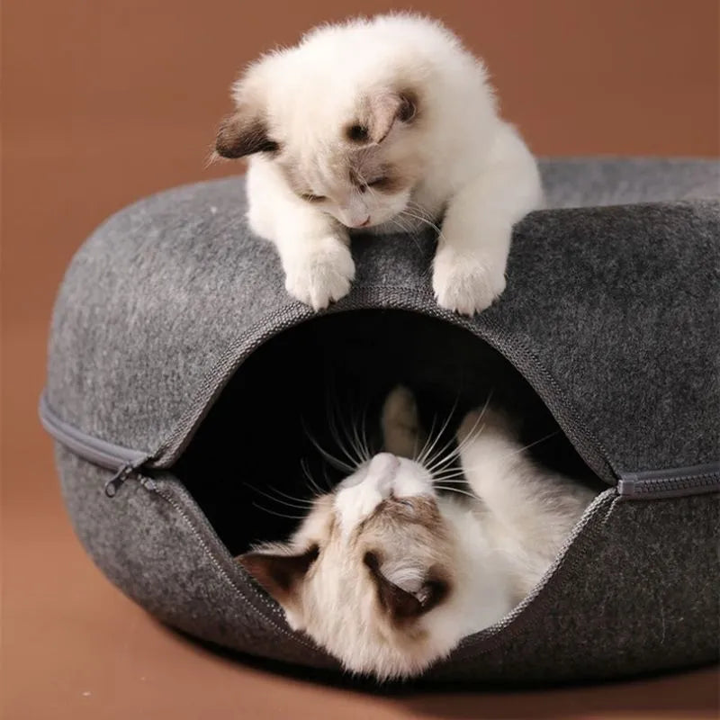 Cat Indoor Interactive Tunnel House