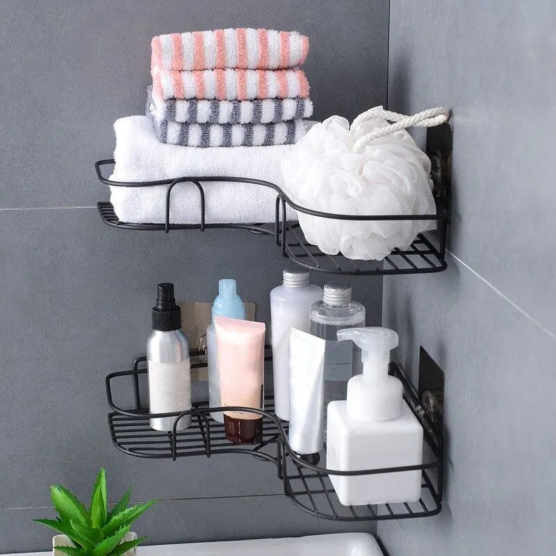 Bathroom Iron Triangle Storage Rack