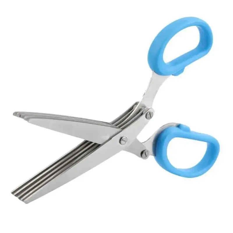 Kitchen 5 Layers Blade Herb Scissors