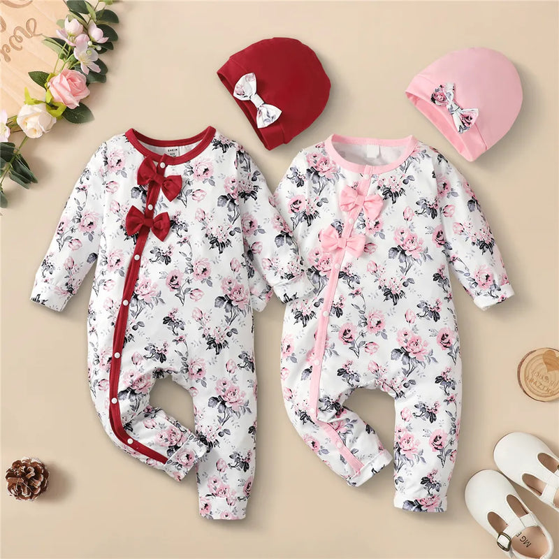 Lovely Baby Spring Flower Bodysuit