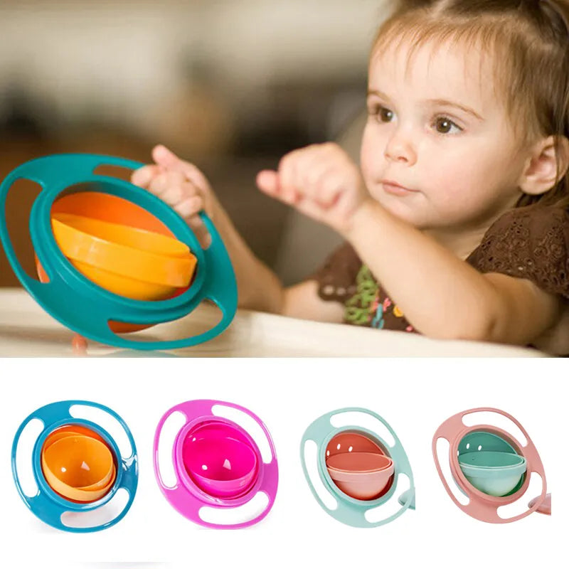 Universal Children Rotary Feeding Bowl