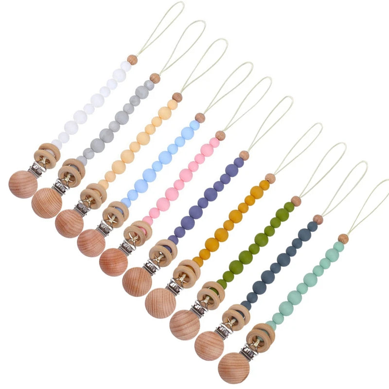 Wooden Ring Dummy Chain Clips