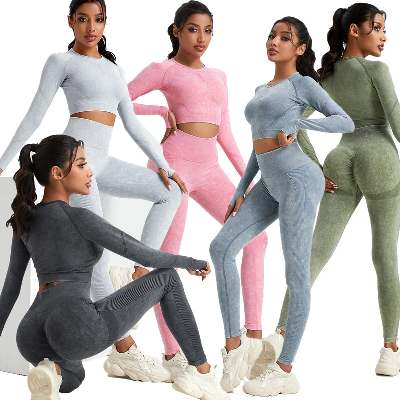 Woman Gym Casual Sport Pants Suit