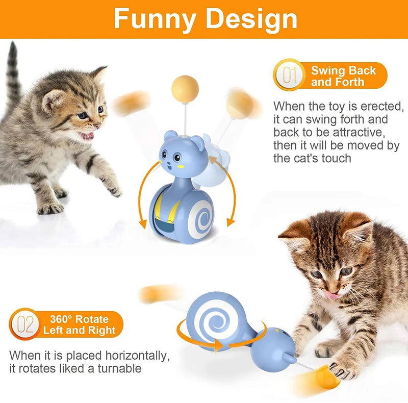 Cat Funny Rotating Ball Toy