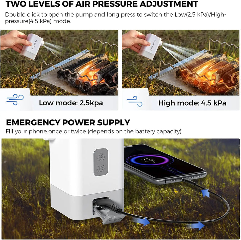 Ultralight Portable Electric Air Pump