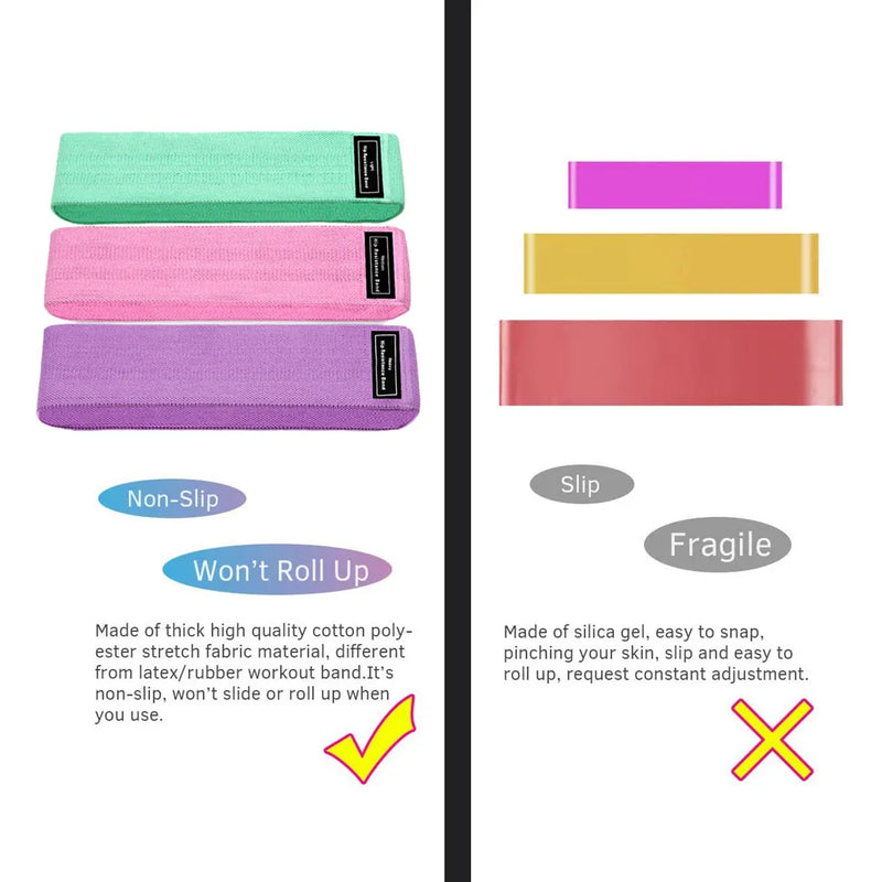 Elastic Resistance Yoga Bands