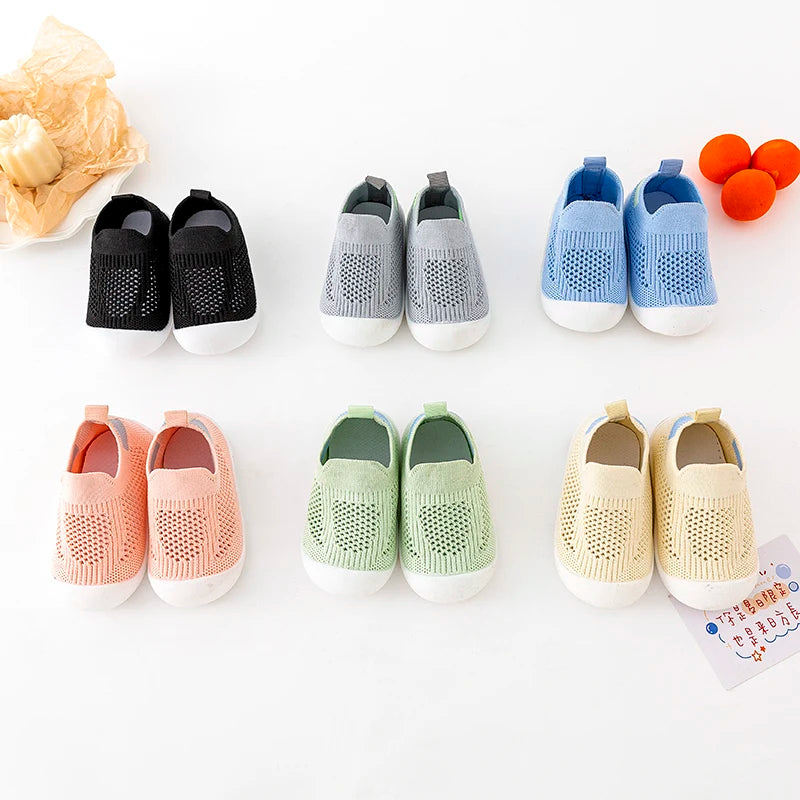 Baby Breathable Non-Skid Prewalker Shoes