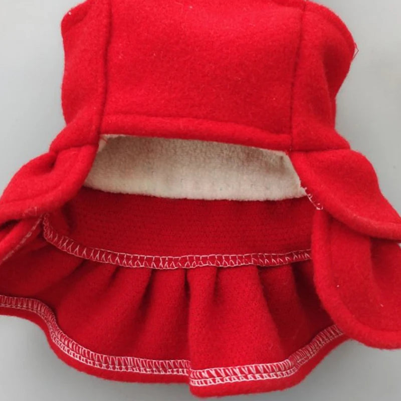 Puppy Christmas Woolen Dress