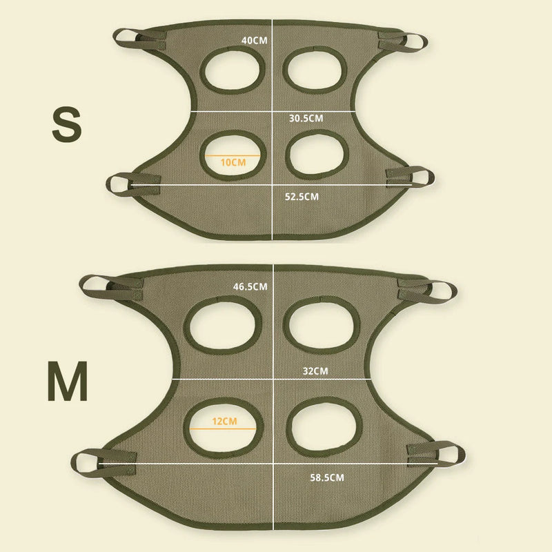 Pet Bath Trimming Restraint Hanging Bag