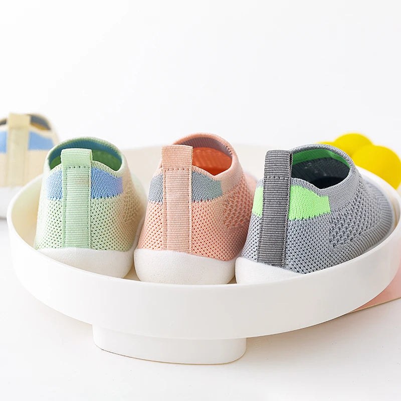 Baby Breathable Non-Skid Prewalker Shoes