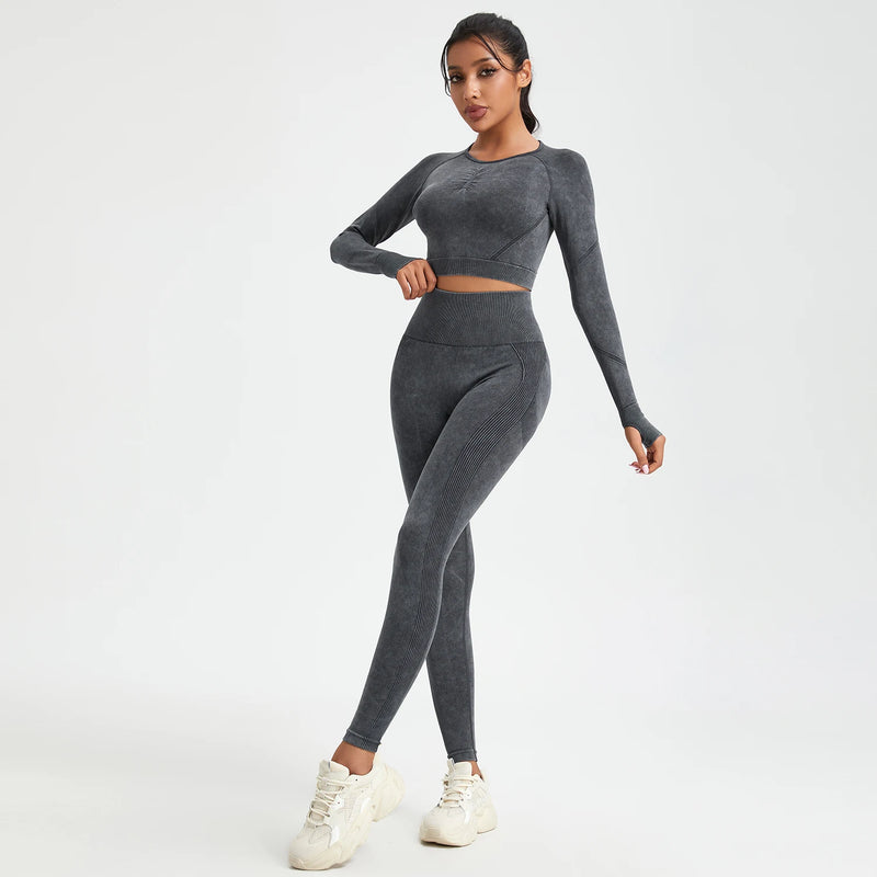 Woman Gym Casual Sport Pants Suit