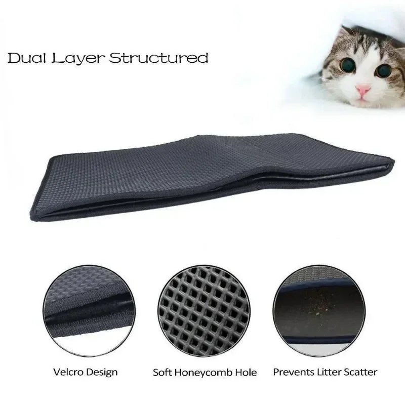 Cat Waterproof Non-slip Litter Mat