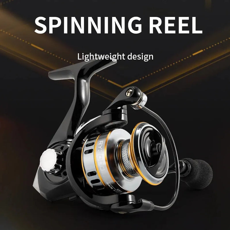 Smooth Metal Frame Fishing Reel