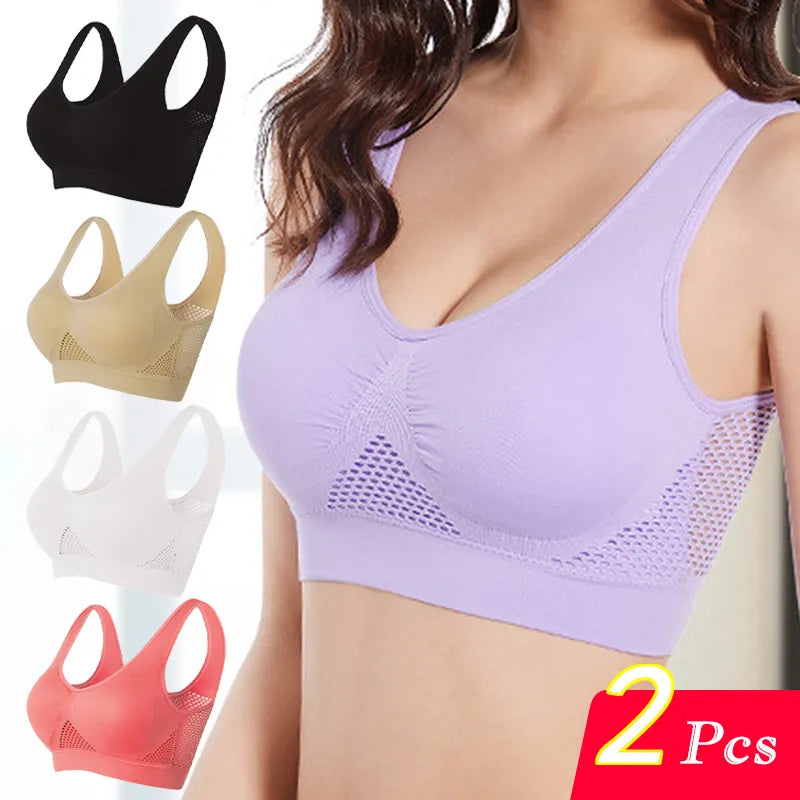 Women Yoga Fitness Sports Bra