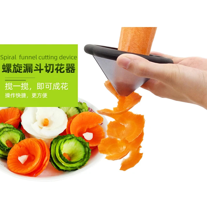 Creative Salad Curler Flower Cutter