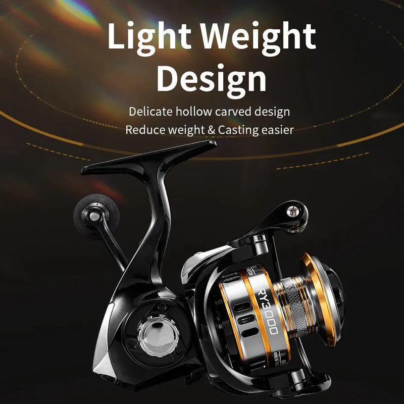 Smooth Metal Frame Fishing Reel