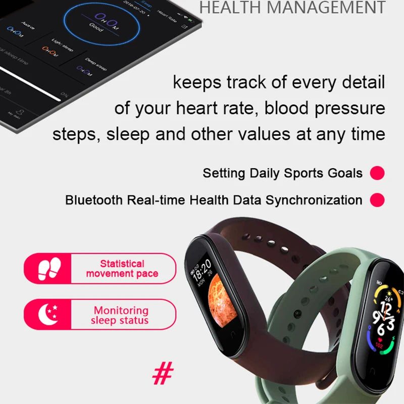 Heart Rate Tracker Smart Watch