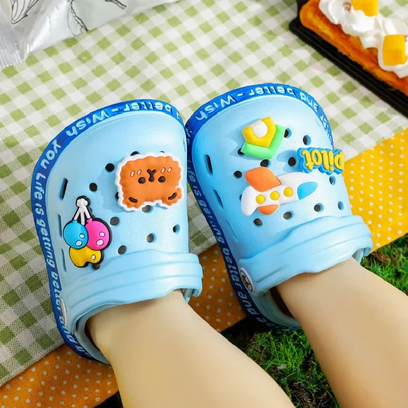 Kids Summer Cartoon Design Shoes