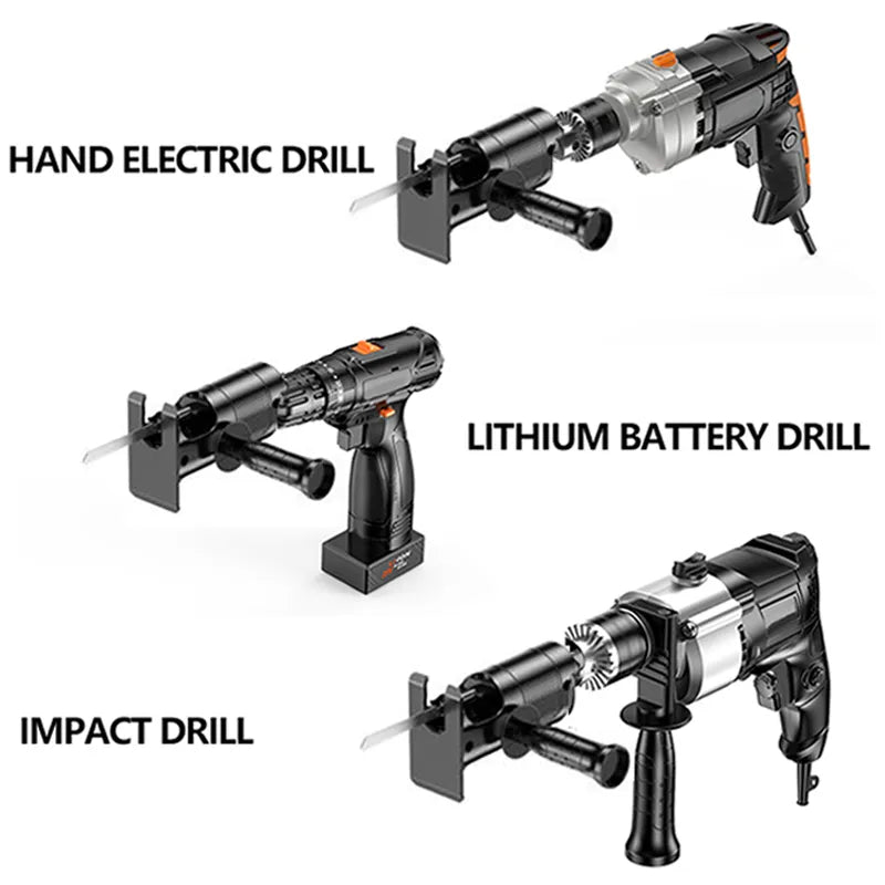 Multifunctional Electric Wood Drill