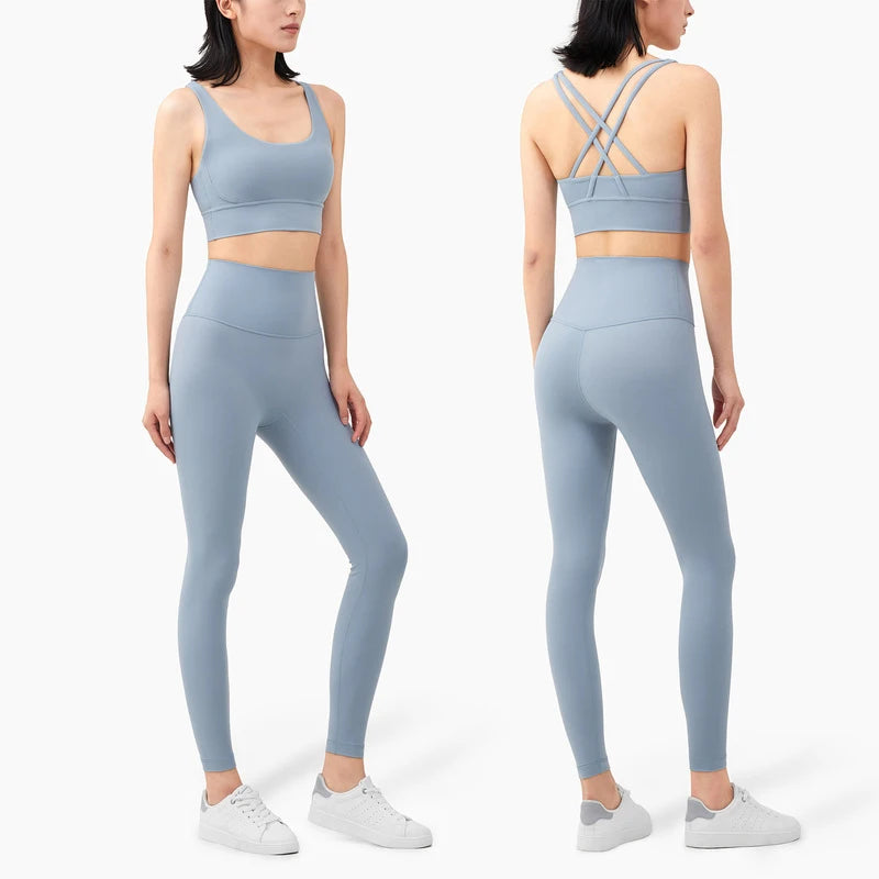 Women Sports Fitness Yoga Set