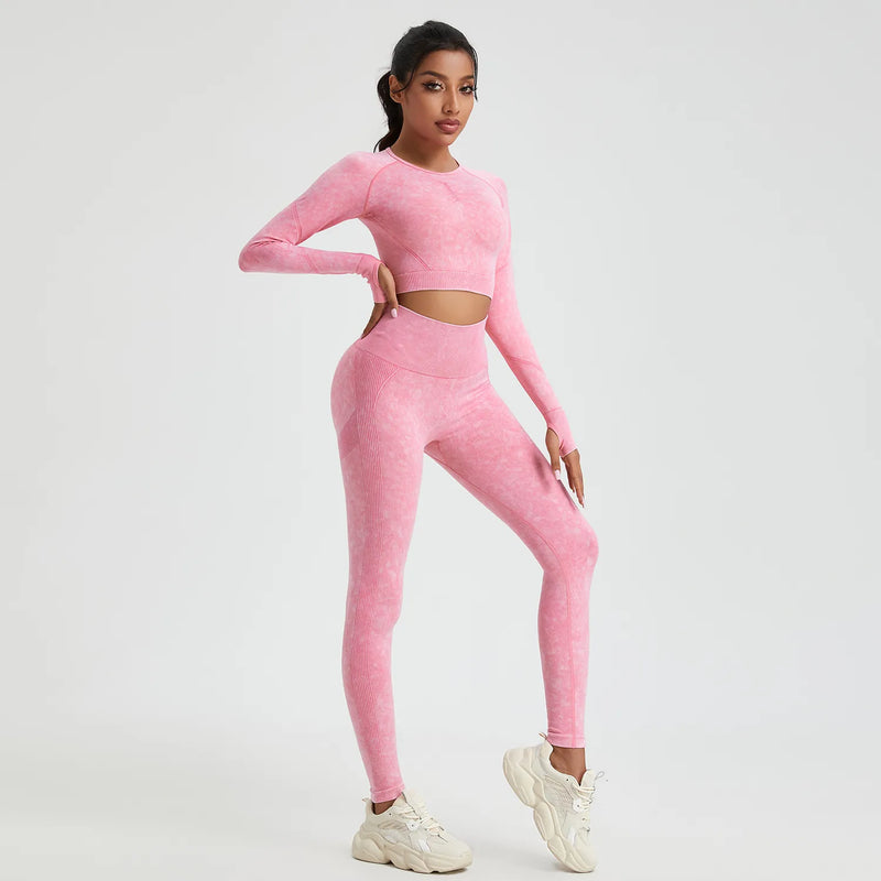 Woman Gym Casual Sport Pants Suit