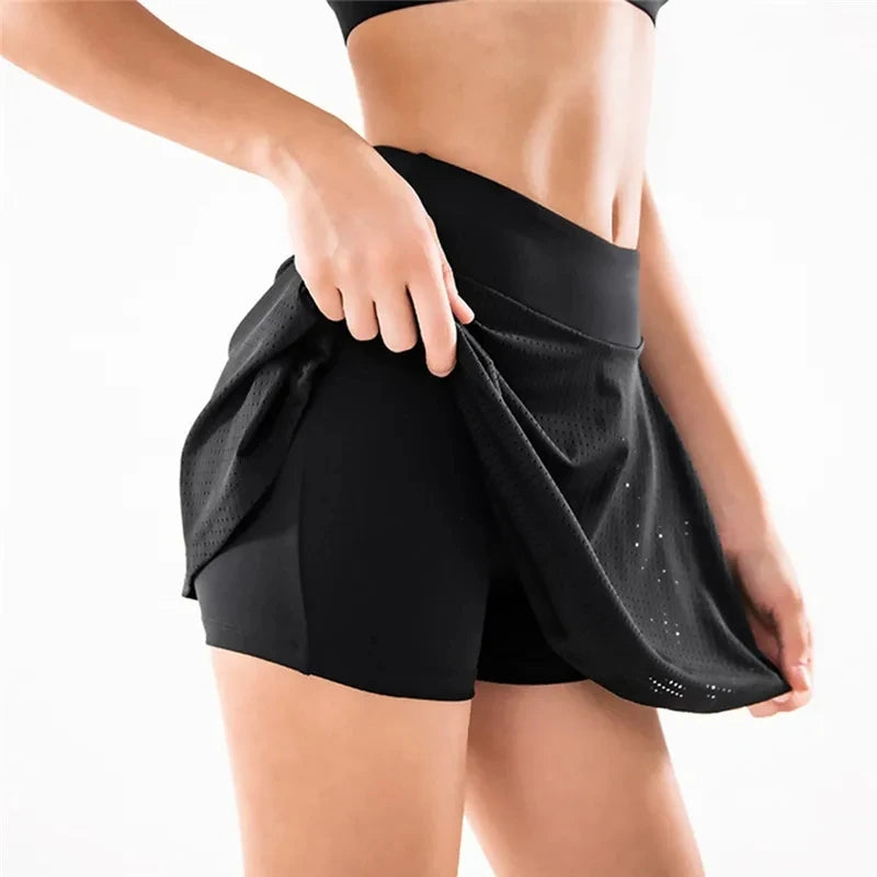 Women Badminton Fitness Skort