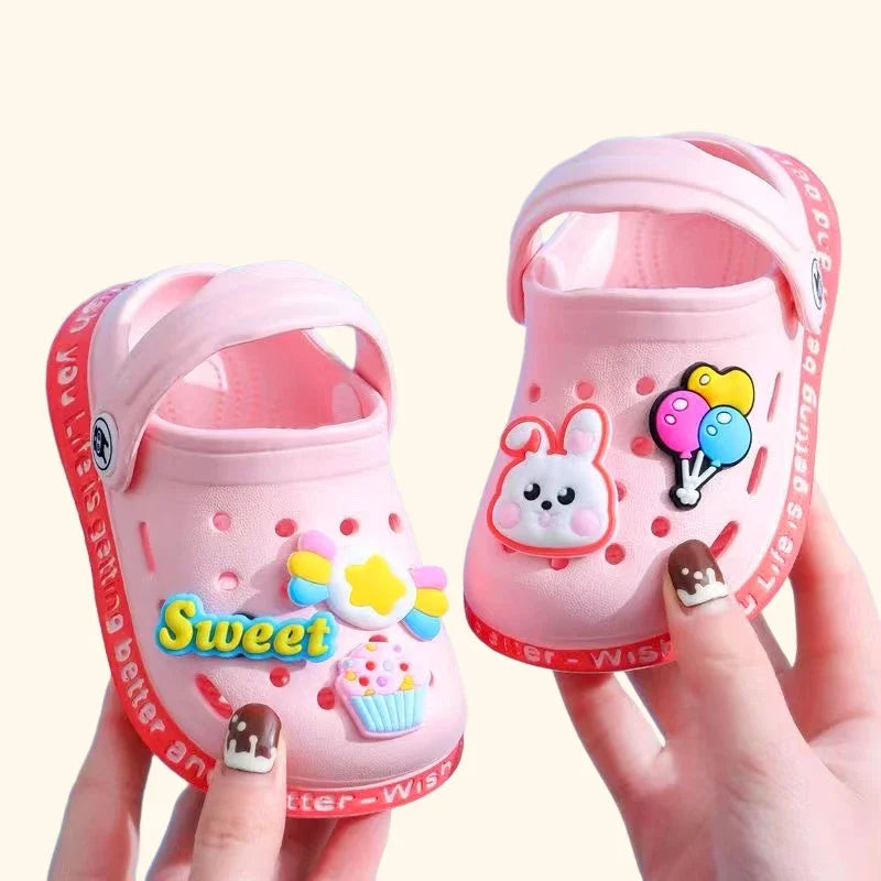 Kids Summer Cartoon Design Shoes