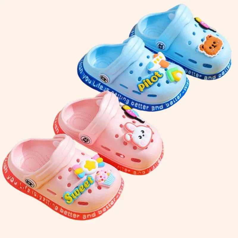 Kids Summer Cartoon Design Shoes