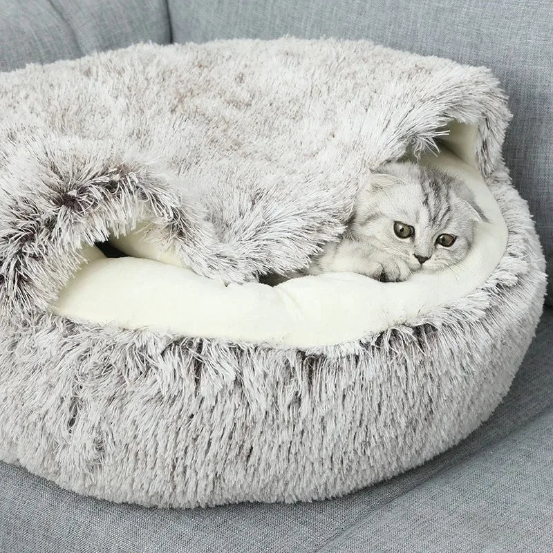 Cat Sleep Round Warm Basket