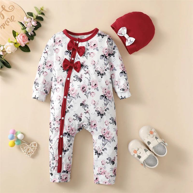 Lovely Baby Spring Flower Bodysuit