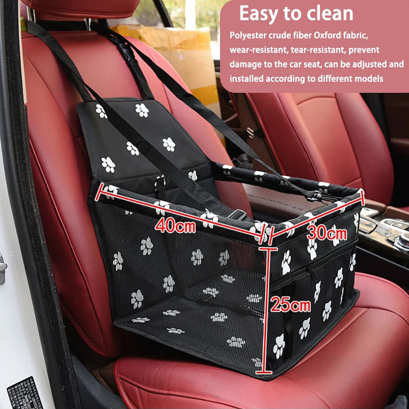 Pet Waterproof Car Seat Basket