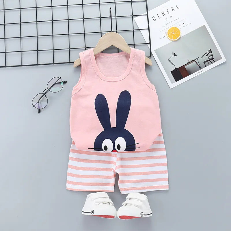 2PCS Children Clothing Vest