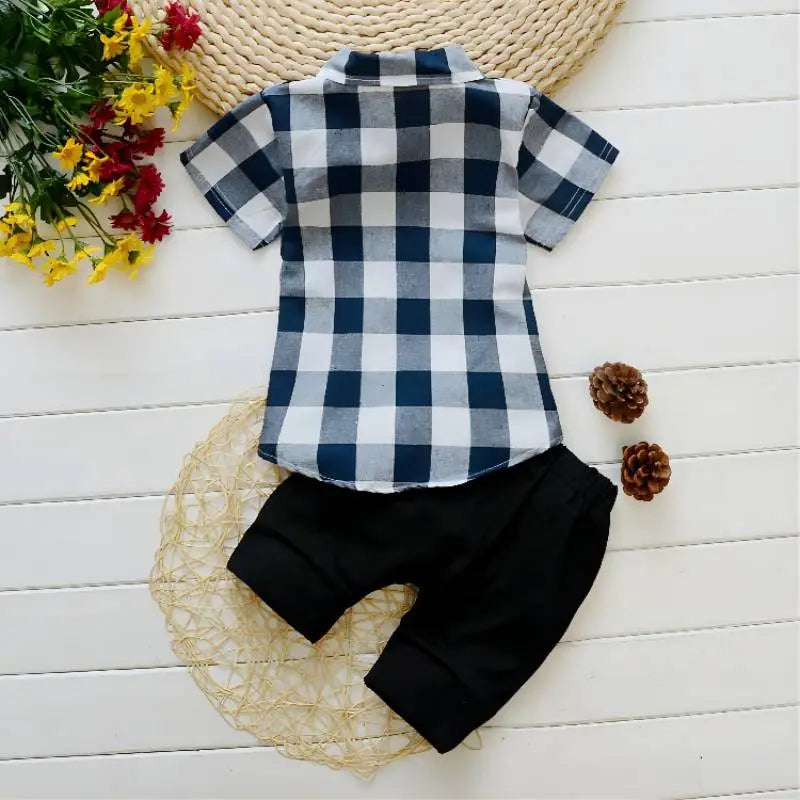 Baby Cartoon Fashion Short Sets