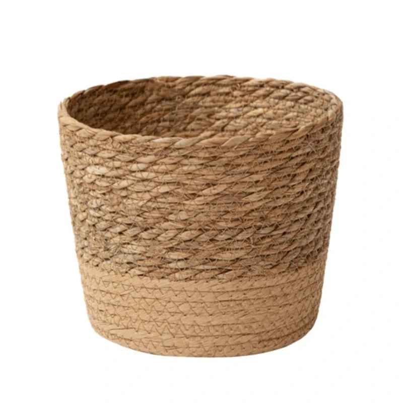 Straw Weaving Flower Plant Pot Basket