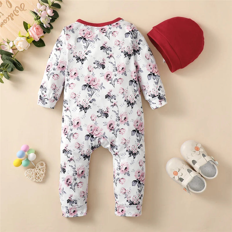 Lovely Baby Spring Flower Bodysuit